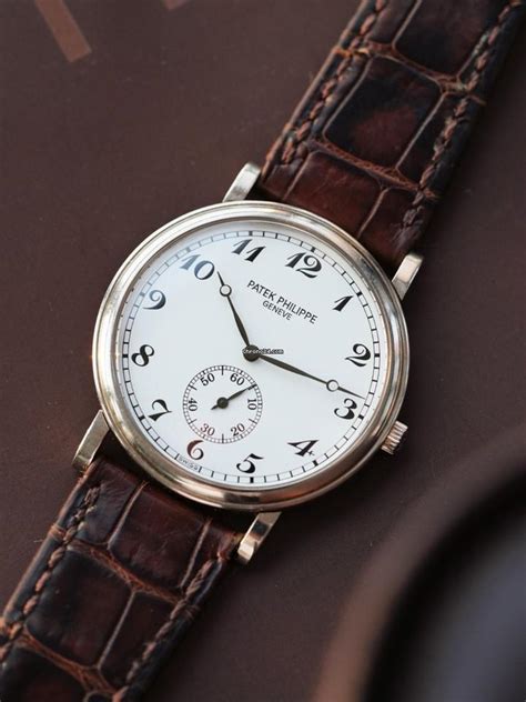 used patek philippe calatrava white gold|Patek Philippe Calatrava retail price.